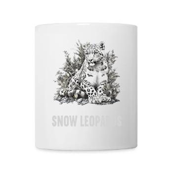 Snow Leopard Schneeleoparden Schneeleopard - Mug - white - Front