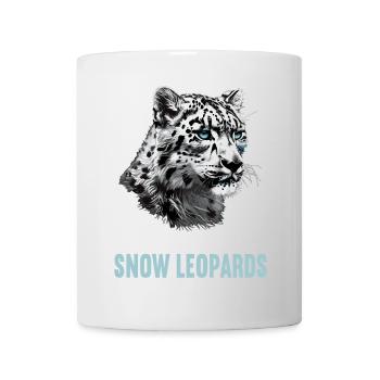 Snow Leopard Schneeleoparden Schneeleopard - Mug - white - Front