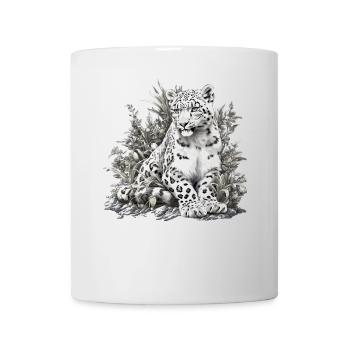 Snow Leopard Schneeleoparden Schneeleopard - Mug - white - Front