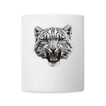 Snow Leopard Schneeleoparden Schneeleopard - Mug - white - Front