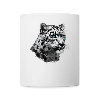 Snow Leopard Schneeleoparden Schneeleopard - Tasse - Weiß - Vorne