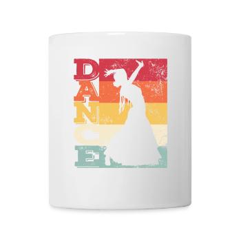 Flamenco woman with flamenco dress - Mug - white - Front