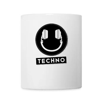 Hardcore Rave Music Raver des années 90 EDM DJ Rave - Mug blanc - blanc - Devant