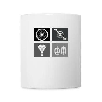 Bicycle Accessories Bicycle - Mug - white - Front
