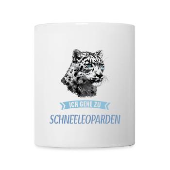 Snow Leopard Schneeleoparden Schneeleopard - Mug - white - Front