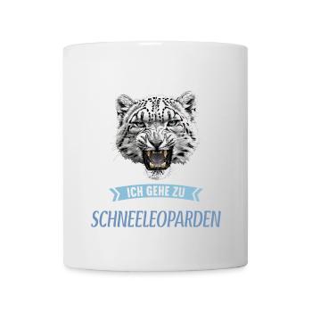 Snow Leopard Schneeleoparden Schneeleopard - Mug - white - Front