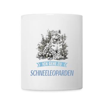 Snow Leopard Schneeleoparden Schneeleopard - Mug - white - Front
