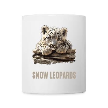 Snow Leopard Schneeleoparden Schneeleopard - Mug - white - Front