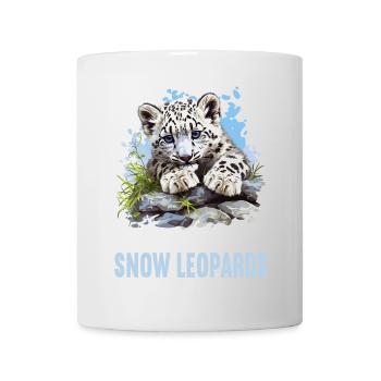 Snow Leopard Schneeleoparden Schneeleopard - Mug - white - Front