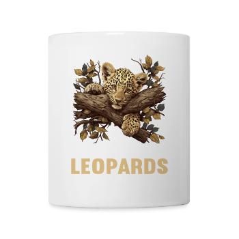 Leoparden Leopard - Mug - white - Front