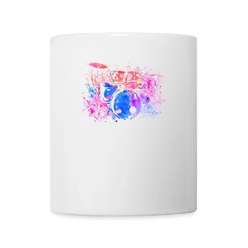 Batterie Batteurs Batteurs - Mug blanc - blanc - Devant