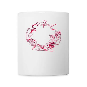 Drums Schlagzeuger Schlagzeugspieler Drummer - Tasse - Weiß - Vorne