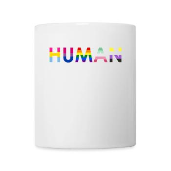 Gender Lesben, Schwule, Trans, Queer Regenbogen - Tasse - Weiß - Vorne