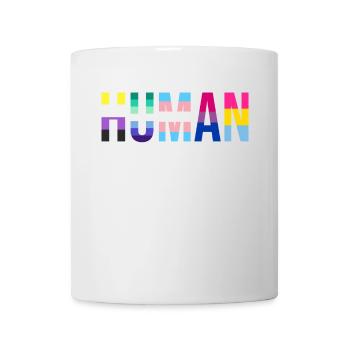 Gender Lesbians, Gays, Trans, Queer Rainbow - Mug - white - Front