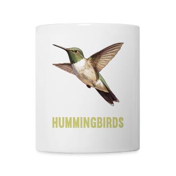 Hummingbird Kolibris Kolibri - Tasse - Weiß - Vorne