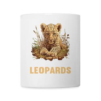 Leoparden Leopard - Mug - white - Front