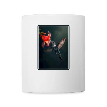 Hummingbird Kolibris Kolibri - Tasse - Weiß - Vorne