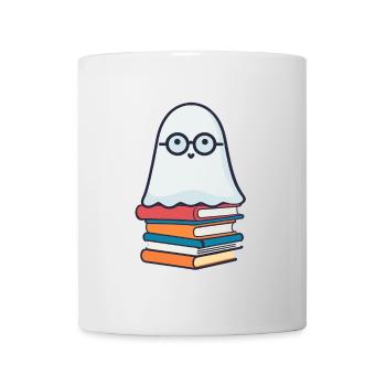 Book Lover Style Small Books Spirit Halloween - Mug - white - Front