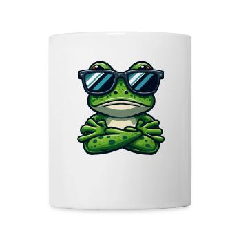 Cool Frog Toad Toad Sunglasses Cartoon - Mug - white - Front