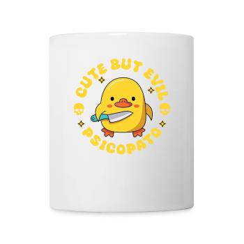 SÜSS ABER BÖSE: PSYCHOPAT Halloween Creepy Horror - Tasse - Weiß - Vorne