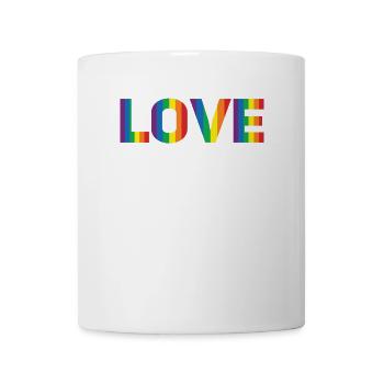 Gender Lesbians, Gays, Trans, Queer Rainbow - Mug - white - Front
