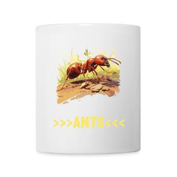 Ant Ameisen Ameise - Tasse - Weiß - Vorne