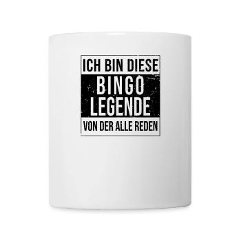 Bingo Player LEGEND Bingo Game Bingo Game - Mug - white - Front