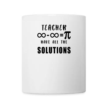 Physik, Biologie, Chemie Naturwissenschaften - Tasse - Weiß - Vorne