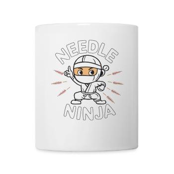 Acupuncture - Mug blanc - blanc - Devant