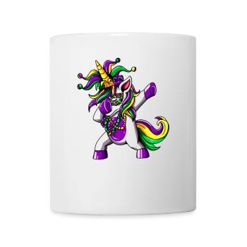 Licorne Fool Trick Fun Dabbing Dancing Dab - Mug blanc - blanc - Devant