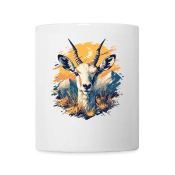 Antilope antilope antilope ouverte - Mug blanc - blanc - Devant