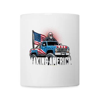 Amerika Ersticken Seit 1776 4. Juli - Tasse - Weiß - Vorne