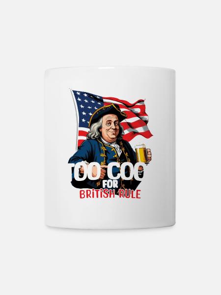 No British rule Celebrate the - Mug - white