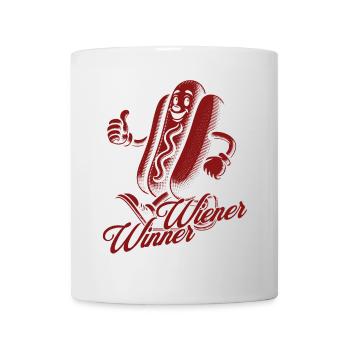 Gagnant viennois Retro Vintage Design 4 juillet - Mug blanc - blanc - Devant