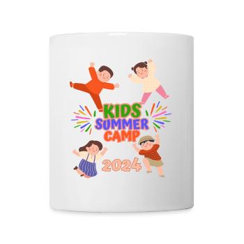Kids summer camp - Mug - white - Front