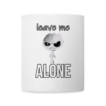 Laissez-moi tranquille Fynny Adolescent Antisocial - Mug blanc - blanc - Devant