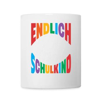 School 1. Grade - Tasse - Weiß - Vorne