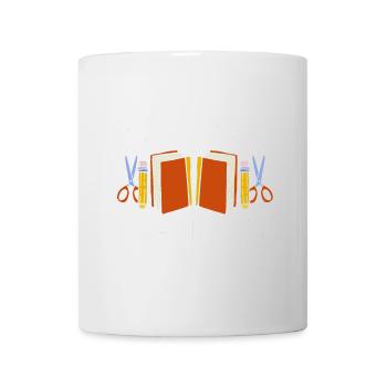 School 1. Grade - Tasse - Weiß - Vorne
