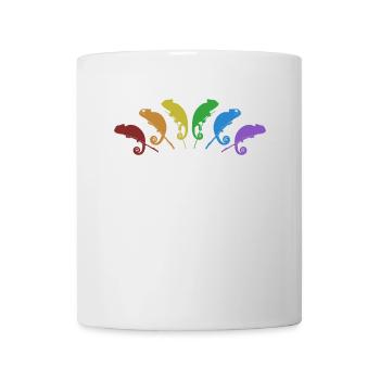 Chameleons LGBT Rainbow Panther Veiled Lover - Mug - white - Front