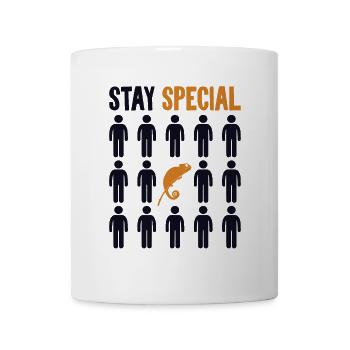 Stay Special Panther Veiled Chamaeleonidae Lover - Mug - white - Front