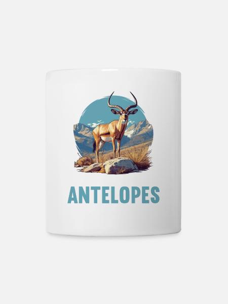 Antelope Antilopen Antilope - Tasse - Weiß
