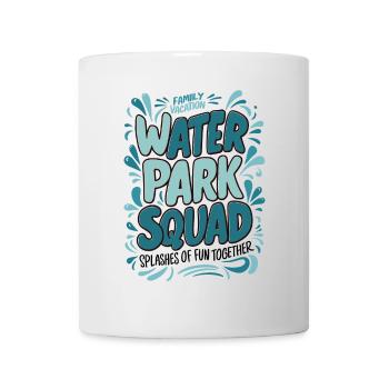 Familienurlaub Wasserpark Team Spaß - Tasse - Weiß - Vorne