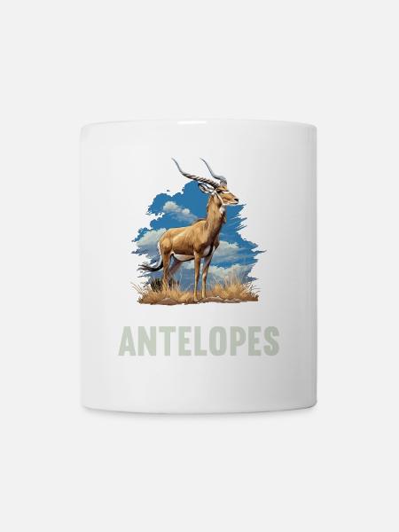 Antelope Antilopen Antilope - Tasse - Weiß