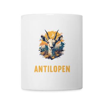 Antelope Antilopen Antilope - Mug - white - Front