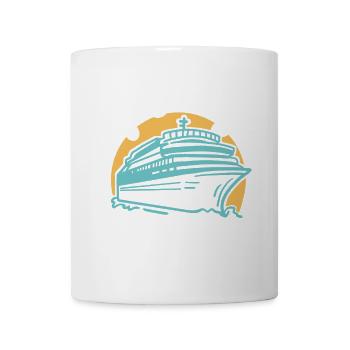 Familien Kreuzfahrt - Tasse - Weiß - Vorne