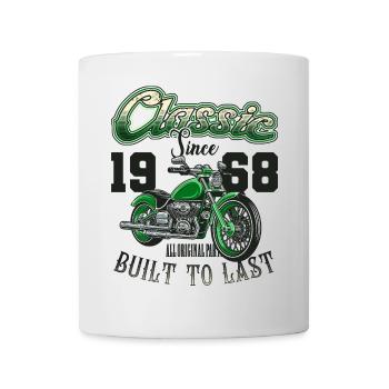 Motorcycle Bikers Motorbike Birthday Born In 1968 - Mug - white - Front