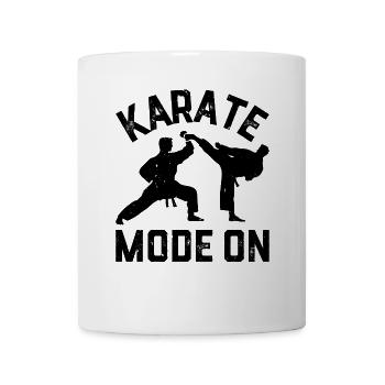 Karate Mode On - Karate Fighter Karate - Mug - white - Front