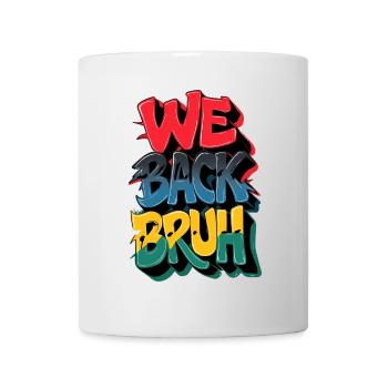 Révolution du texte graphique avec des phrases percutantes - Mug blanc - blanc - Devant