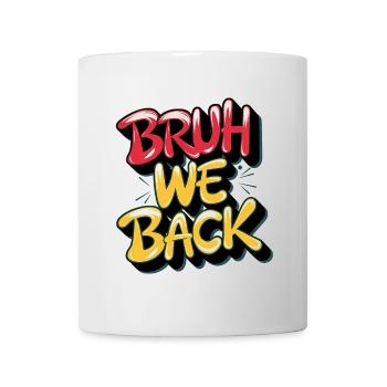 Prononciation et conception de texte de style rétro - Mug blanc - blanc - Devant