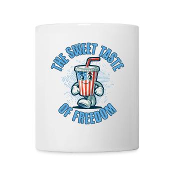 Taste Of Freedom Retro Vintage Design - Mug - white - Front